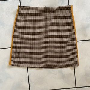 TWIK fall skirt plaid